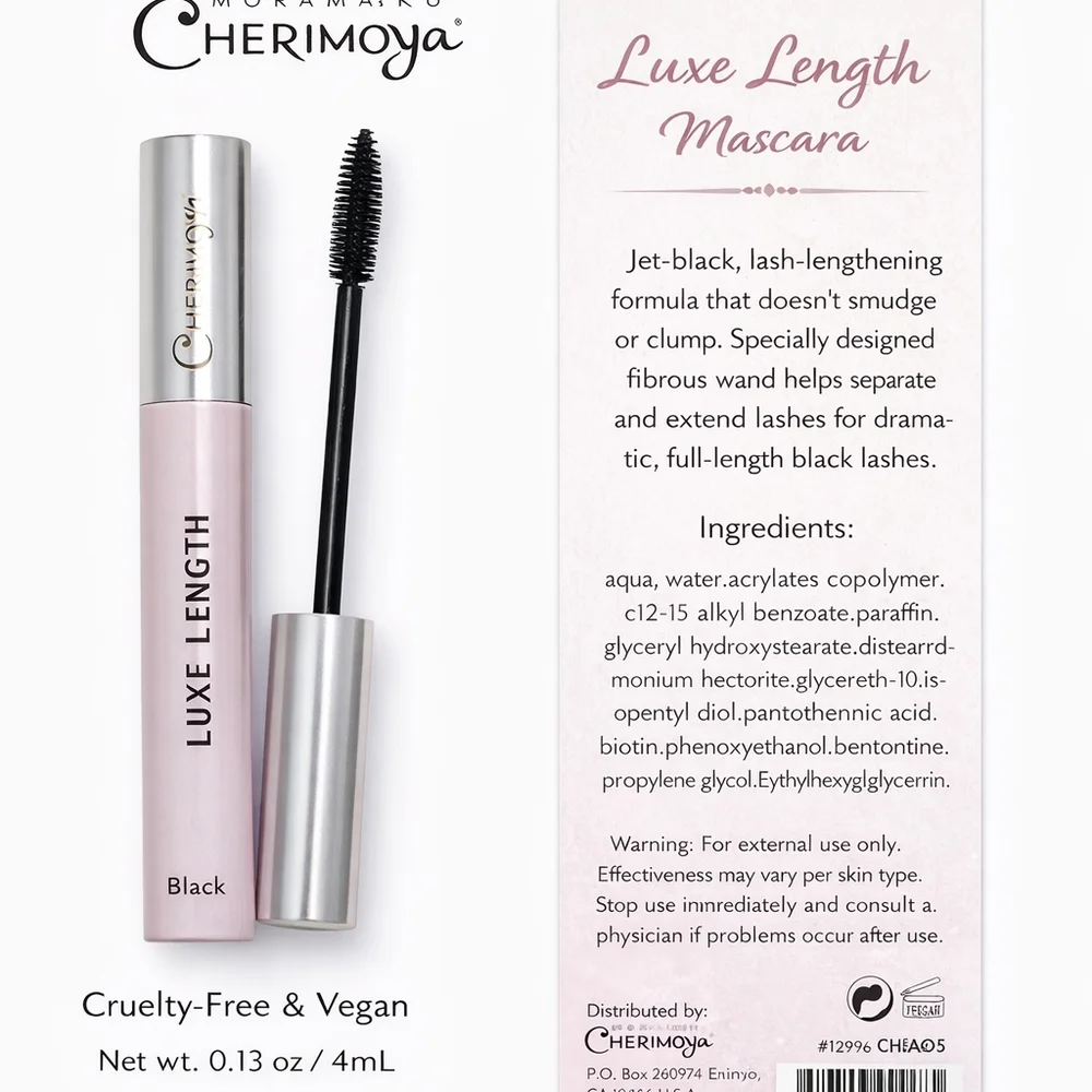 Cherimoya Elite Mascara‎ Trio Black Biotin Infused 3 Pk